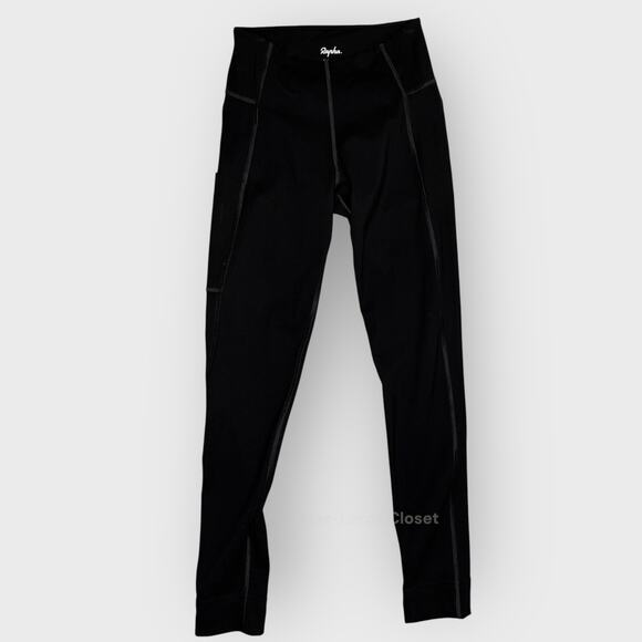 Rapha Extra Small Black 7/8 High Waist Leggings  Activewear Sporty Streetwear - Picture 2 of 9